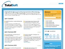 Tablet Screenshot of news.totalsoft.ro